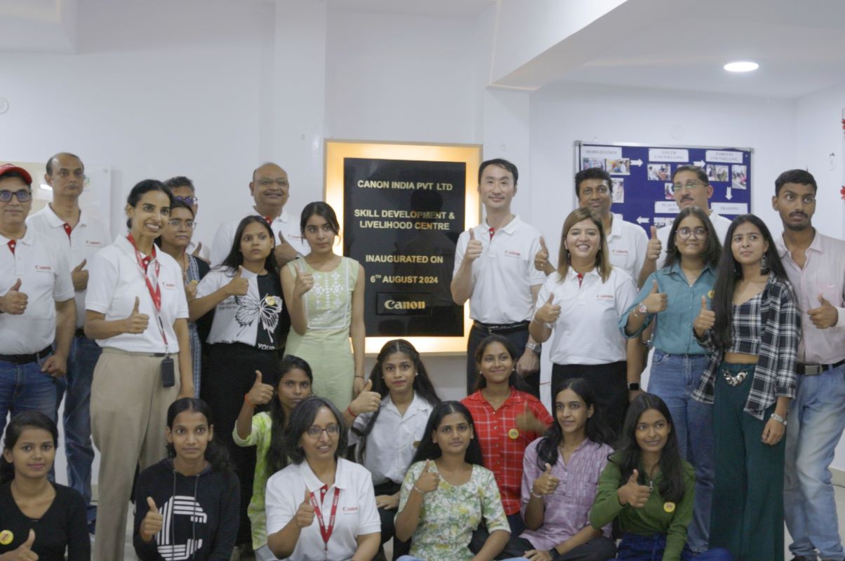 Canon India Launches Skill Development Centres To Enhance Youth Employment